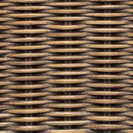 Wäschekorb Java Dunkelbraun, Rattan & 100% Baumwolle | URBANARA Wäschekörbe & Wäschetruhen