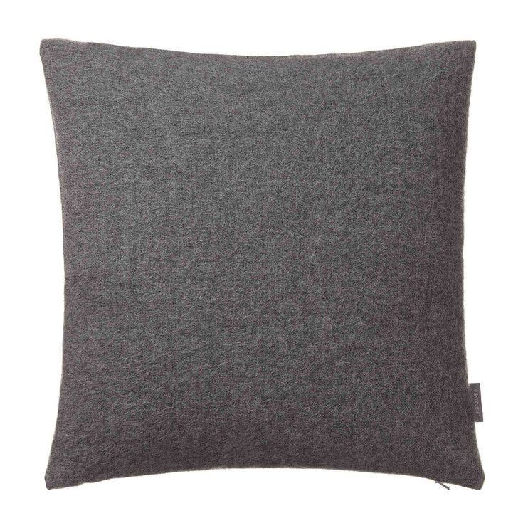 Arica cushion cover, grey melange, 100% baby alpaca wool
