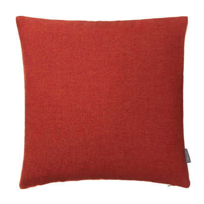 Arica cushion cover, rust orange, 100% baby alpaca wool