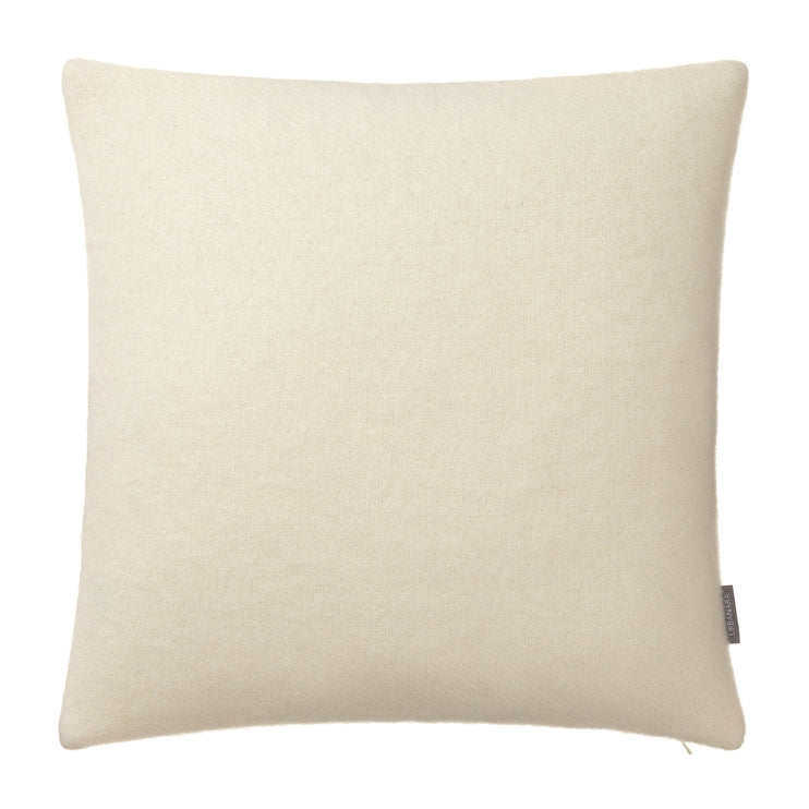 Miramar cushion cover, off-white, 100% lambswool