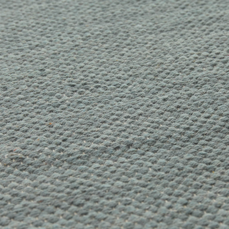 Akora runner, green grey melange, 100% cotton |High quality homewares