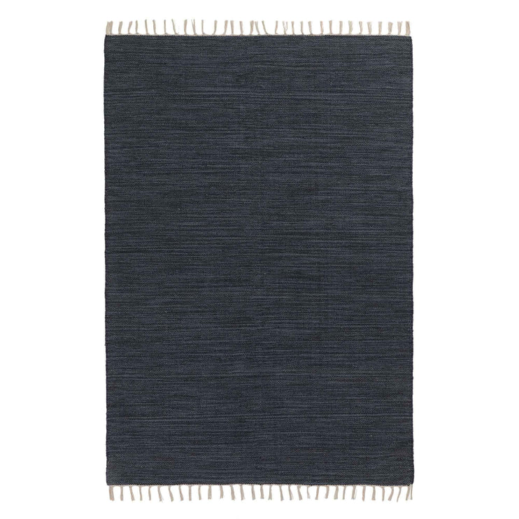 Denim blue melange Akora Teppich | Home & Living inspiration | URBANARA