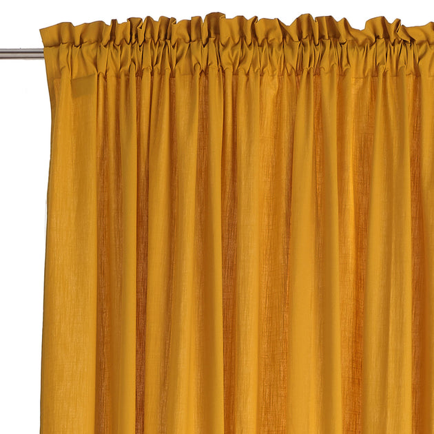 Vorhang Alegre in Senfgelb | Schöne Ideen für Ihr Zuhause | URBANARA