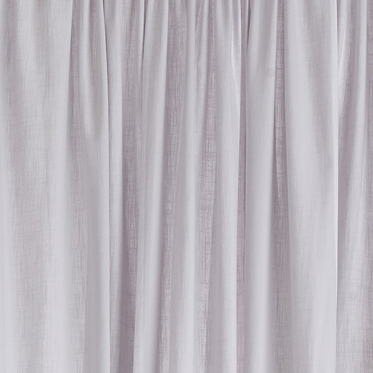Alegre curtain silver grey, 100% cotton | URBANARA curtains