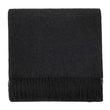Almora blanket, charcoal, 50% cashmere wool & 50% wool