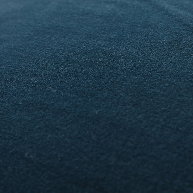 Amreli cushion, teal & natural, 100% cotton & 100% linen | URBANARA cushion covers