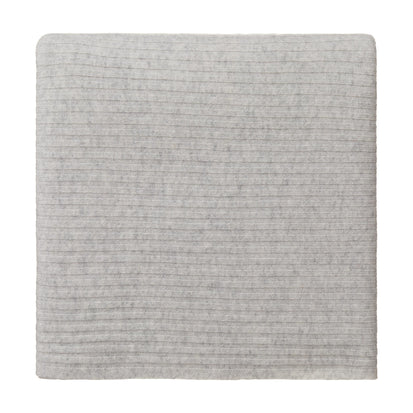 Decke Amur Hellgrau, 10% Kaschmirwolle & 90% Merinowolle