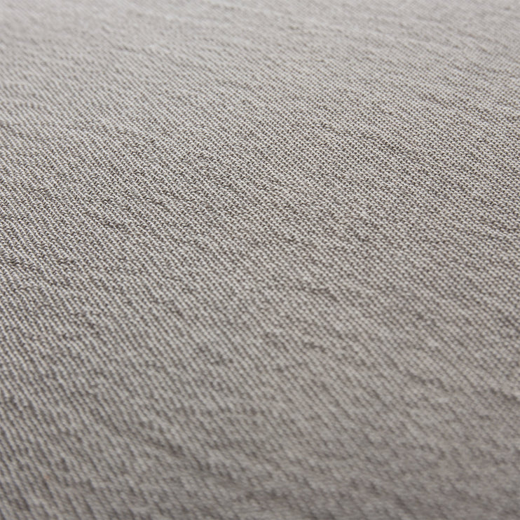 Kissenhülle Anaba Grau & Naturweiß, 100% Baumwolle | Hochwertige Wohnaccessoires