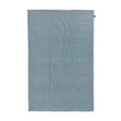 Ankisa Picnic Blanket in green grey & natural white & pigeon blue | Home & Living inspiration | URBANARA