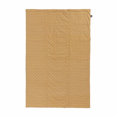 Ankisa Picnic Blanket in mustard & natural white & green grey | Home & Living inspiration | URBANARA