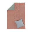 Ankisa Picnic Blanket in terracotta & sage green & natural white | Home & Living inspiration | URBANARA