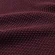 Antua Cotton Blanket bordeaux red, 100% cotton | URBANARA cotton blankets