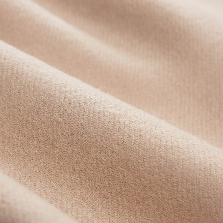 Arica Alpaca Blanket beige, 100% baby alpaca wool | URBANARA alpaca blankets