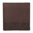 Arica blanket, brown melange, 100% baby alpaca wool