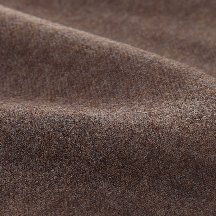 Arica blanket, brown melange, 100% baby alpaca wool |High quality homewares