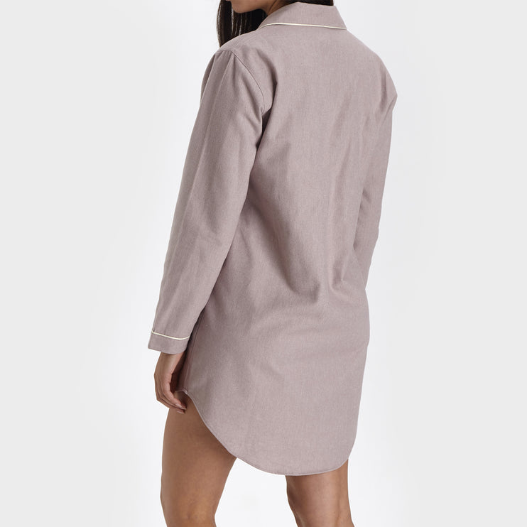 Arove Nightshirt in light mauve & natural white | Home & Living inspiration | URBANARA