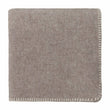 Aspan Blanket beige & off-white, 60% merino wool & 40% lambswool