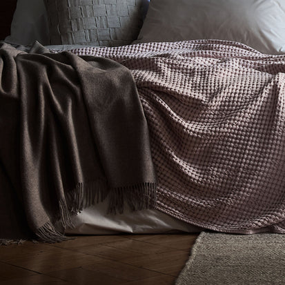 Brown melange Arica Decke | Home & Living inspiration | URBANARA