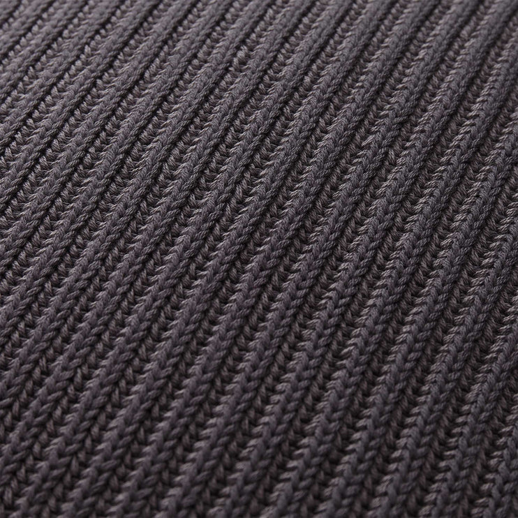 Azoia cushion cover, dark grey & grey, 100% organic cotton |High quality homewares