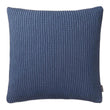 Azoia cushion cover, grey blue & light grey blue, 100% organic cotton
