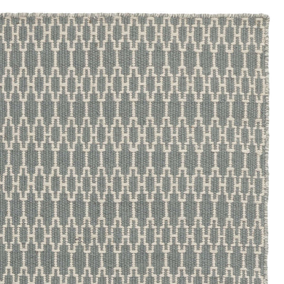 Badela rug, light grey green & ivory, 100% wool