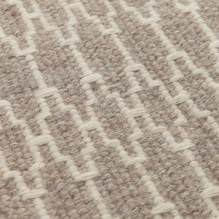 Badela rug in natural & ivory, 100% wool |Find the perfect wool rugs