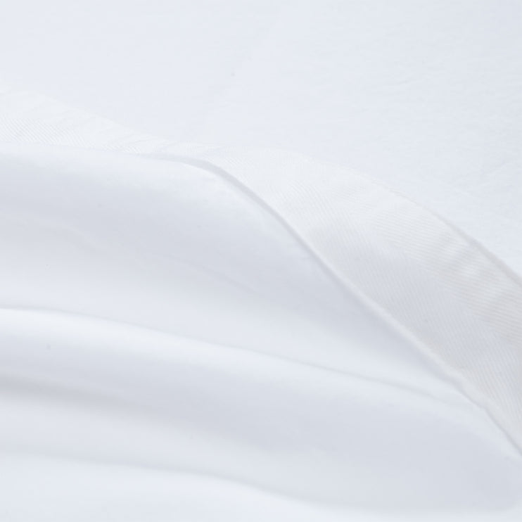 Balaia pillowcase, white, 100% combed cotton | URBANARA percale bedding