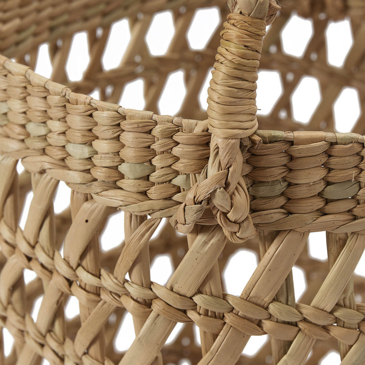 Aufbewahrung Banswara Natur, 100% Kauna-Gras | URBANARA Aufbewahrungskörbe