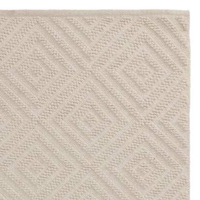 Barod Rug in natural white | Home & Living inspiration | URBANARA