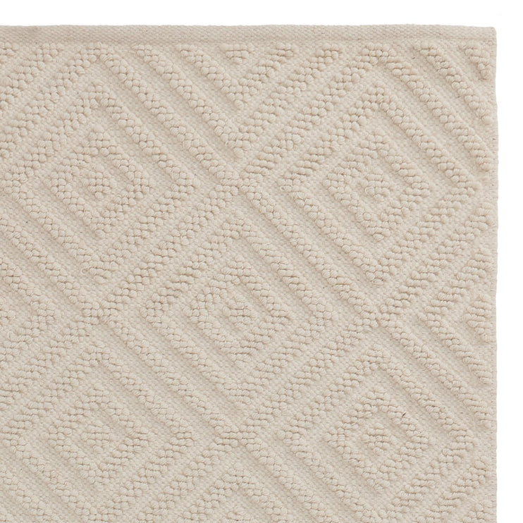 Barod Rug in natural white | Home & Living inspiration | URBANARA