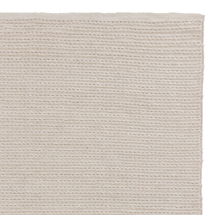 Bhaleri cotton rug natural white, 100% cotton
