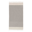 Bolu Hammam Towel in black & natural white | Home & Living inspiration | URBANARA