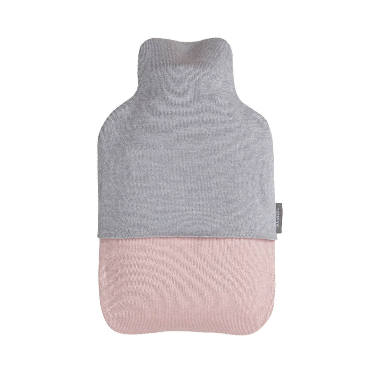 Cadima christmas set, light grey melange & light pink, 100% merino wool | URBANARA loungewear