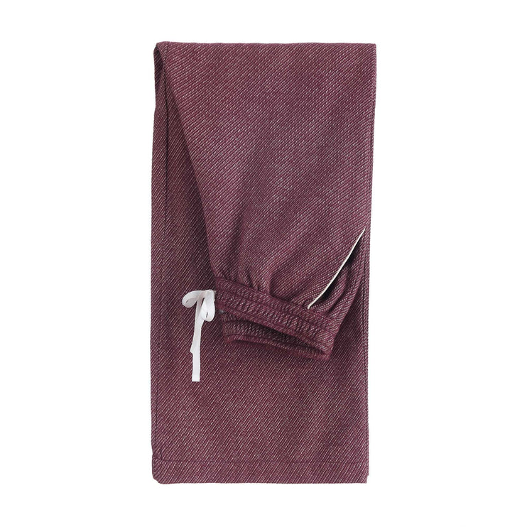 Bordeaux red & Natural white Coja Pyjama | Home & Living inspiration | URBANARA