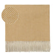 Corcovado Alpaca Blanket mustard, 50% alpaca wool & 50% merino wool | URBANARA alpaca blankets