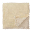 Blanket Couco Butter & Natural white, 100% Cotton