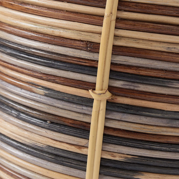 Aufbewahrung Dampar Mehrfarbig, 100% Rattan | URBANARA Aufbewahrungskörbe