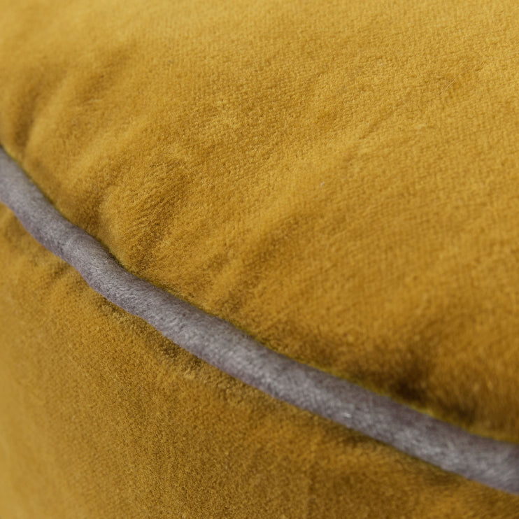 Deomali Pouf in mustard & grey | Home & Living inspiration | URBANARA