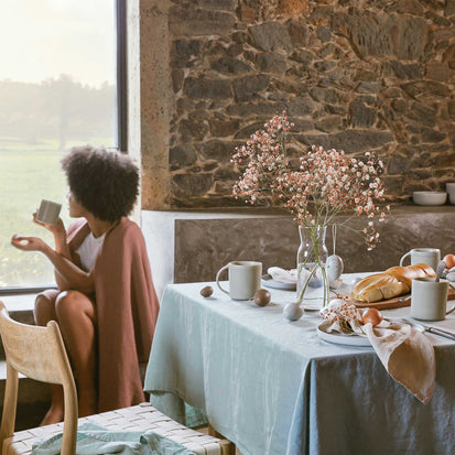 Serviette Miral in Salbeigrün | Schöne Ideen für Ihr Zuhause | URBANARA