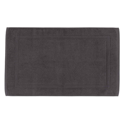 Faia Bath Mat charcoal, 100% organic cotton