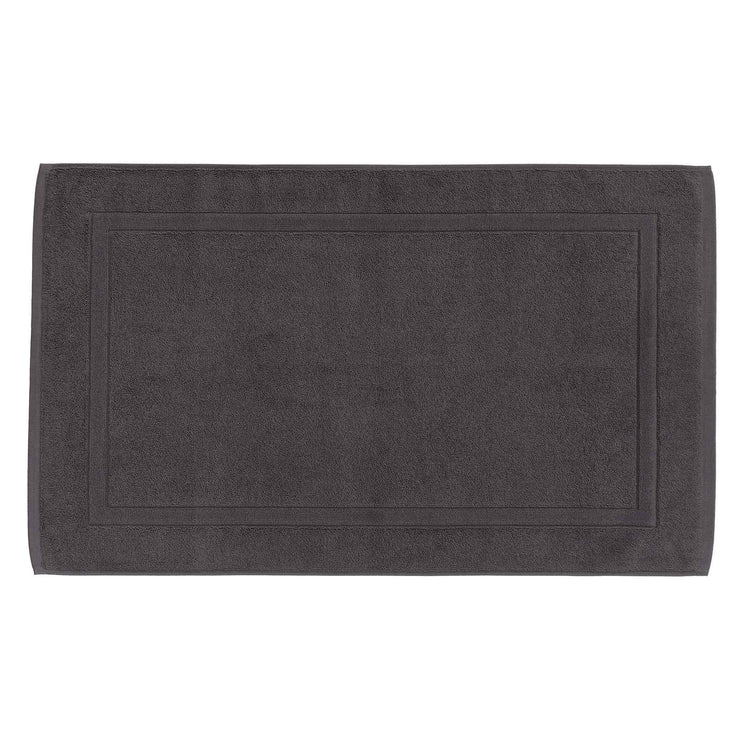 Faia Bath Mat charcoal, 100% organic cotton