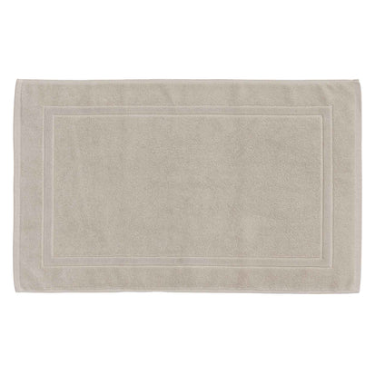 Faia Bath Mat stone grey, 100% organic cotton