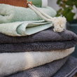 Faia Towel in charcoal | Home & Living inspiration | URBANARA