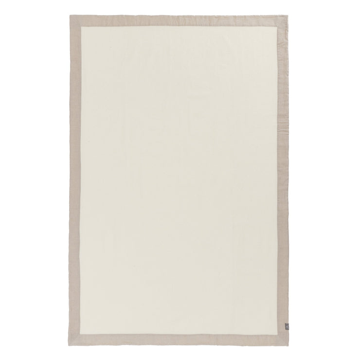 Fyn Blanket in off-white & natural | Home & Living inspiration | URBANARA