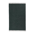 Gotland Dia Wool Blanket green & grey, 100% new wool | URBANARA wool blankets