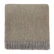 Gotland Sheri Blanket olive green & grey, 100% new wool