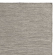 Gravlev Rug grey & light grey & off-white, 50% new wool & 50% cotton