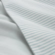 Izeda Duvet Cover green grey & white, 100% cotton | High quality homewares