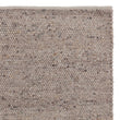 Jindas Wool Rug sandstone melange & cognac, 100% wool