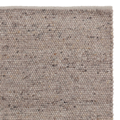 Jindas Wool Rug sandstone melange & cognac, 100% wool